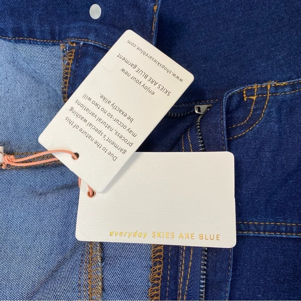 Skies Are Blue NWT Carpenter Utility Jeans, Size Small - Picture 10 of 11